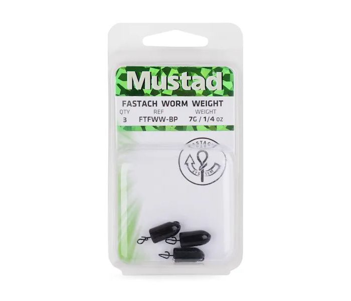 MUSTAD FTFWW Fastach Worm Weight