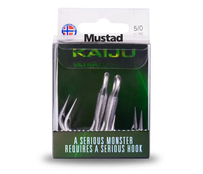 MUSTAD KAIJU SALTWATER TREBLE HOOK 36328NP