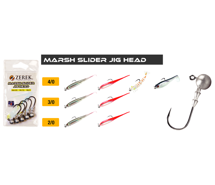 ZEREK MARSH SLIDER JIG HEAD