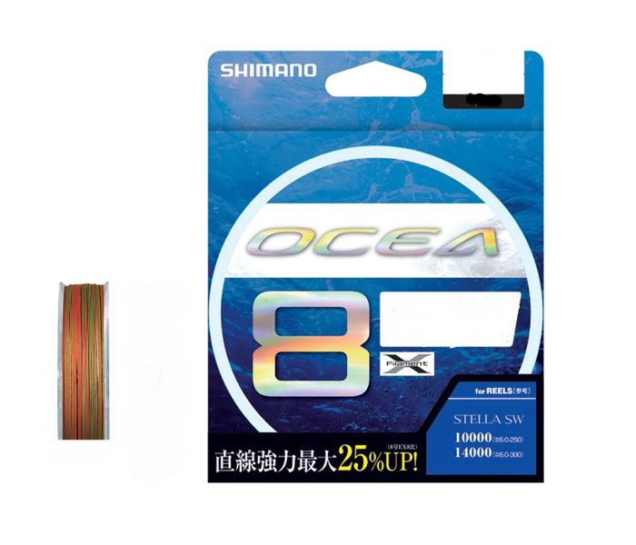 SHIMANO OCEA 8 PREMIUM PE MULTI COLOUR