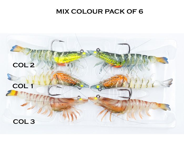 3.5 Inch Zerek Absolute Shrimp Soft Plastic Fishing Lure -11gm