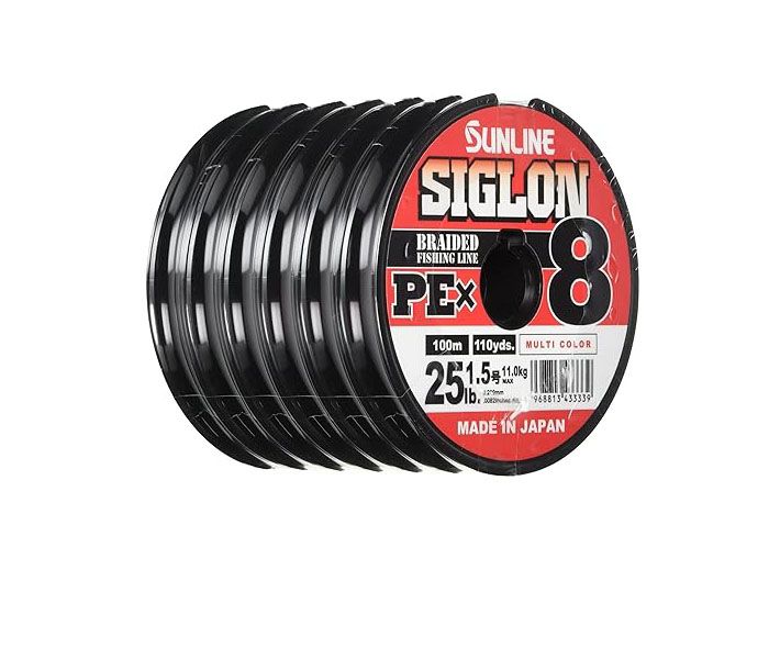 SUNLINE SIGLON PE8 BRAIDED LINE CONNECTED SPOOL