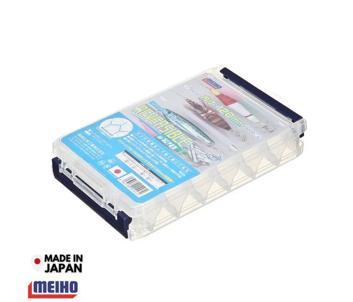 Meiho Reversible 120 Two Sided Plastic Lure Case