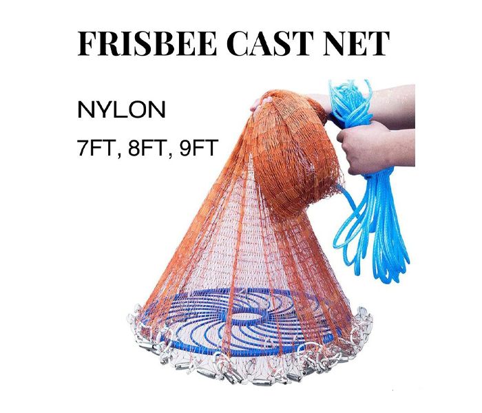 TERRY CASTNET WITH FRISBEE-NYLON