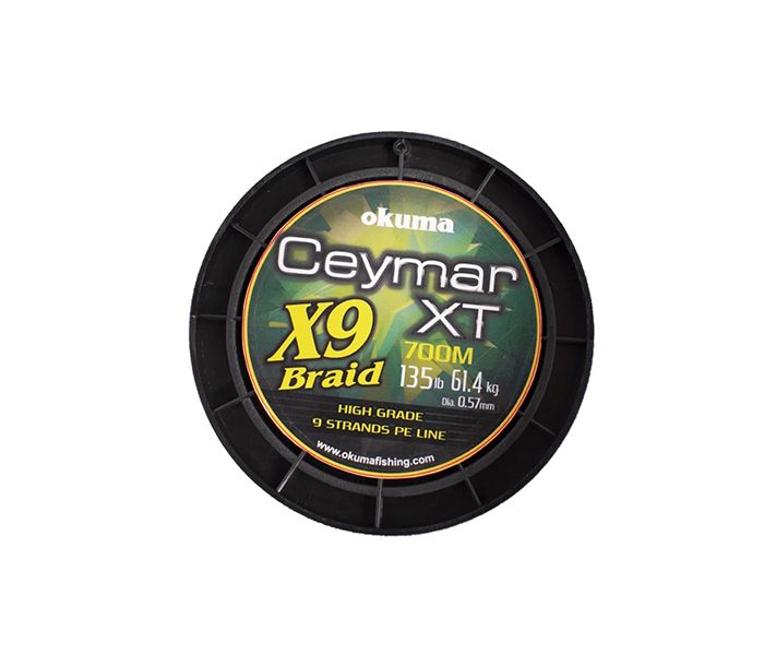 OKUMA CEYMAR XT X9 BRAID 100MTR/110YDS