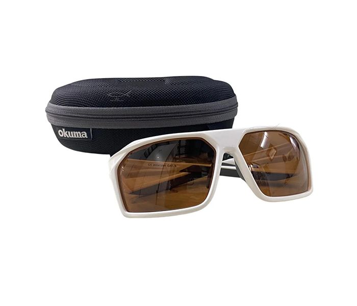 OKUMA SUNGLASSES WHITE FRAME