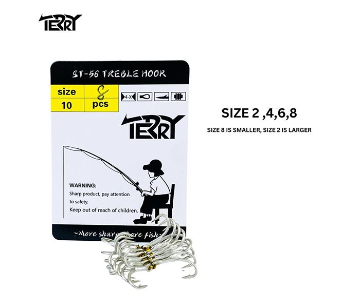 TERRY TREBLE HOOK