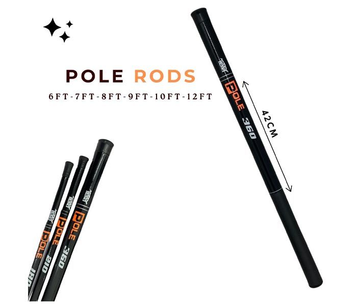 TERRY POLE ROD BLACK