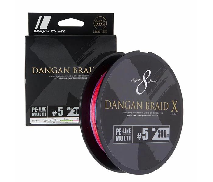 MAJORCRAFT NEW DANGAN BRAID X 300Mtr