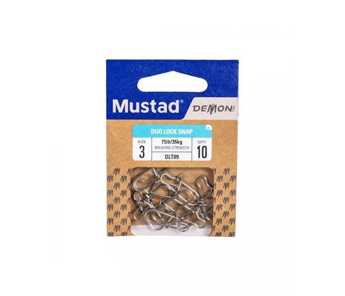 MUSTAD DUO LOCK SNAP DLT-09