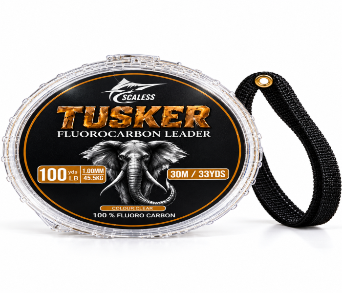 SCALESS TUSKER FLURO CARBON 30mtr